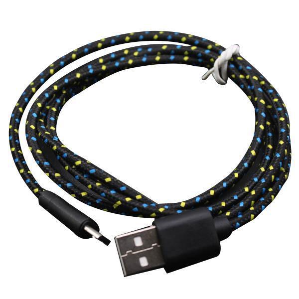 1m Android Woven Round Wire V8 Cable