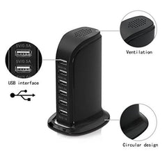 Clearance 30-Watt 6-Port USB Charging Station