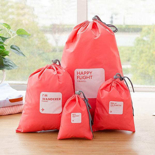 Clearance 4pc Set Waterproof Travel Organizer
