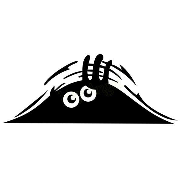Waterproof Funny Monster Car Sticker