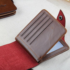 Clearance 501 Leather folding Men Wallet