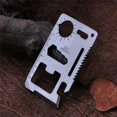 Clearance Outdoor Steel Sharp Blade Card Multi Tool for Camping