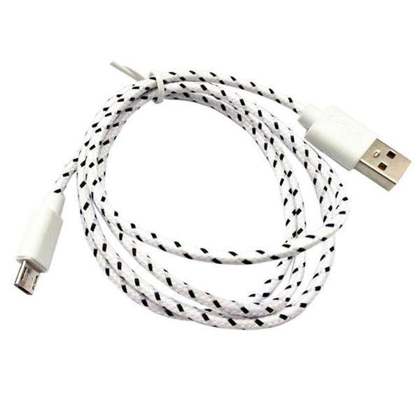 1m Android Woven Round Wire V8 Cable